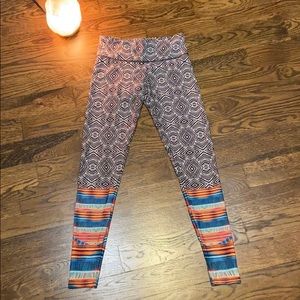 Sexy S/M Tribal Onzie Leggings Excellent Condition